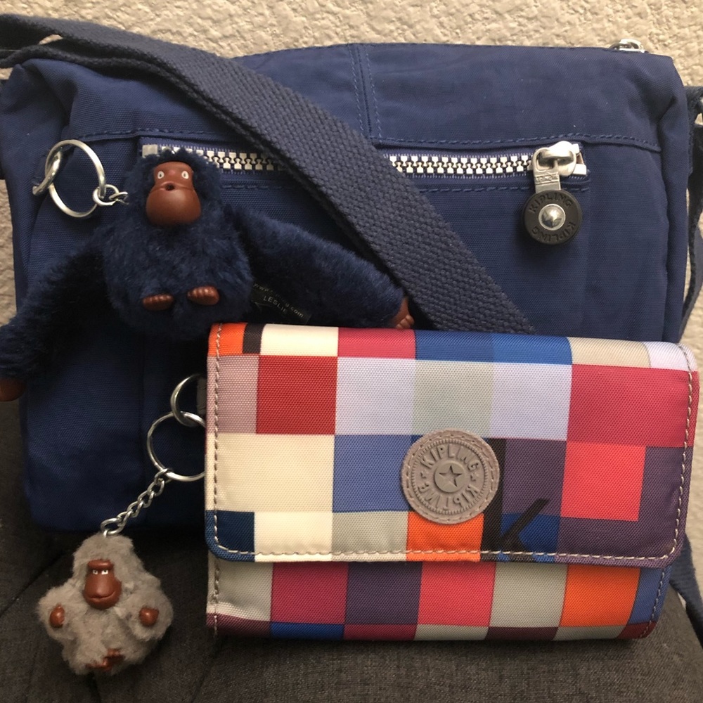 Kipling crossbody bag and wallet